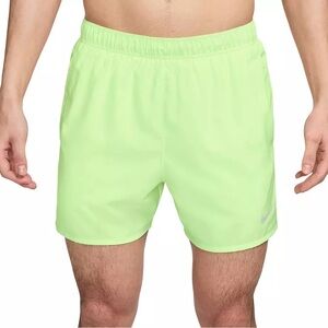Nike Neon Yellow Mens Dri-fit Shorts
